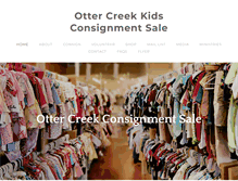 Tablet Screenshot of ottercreeksale.com